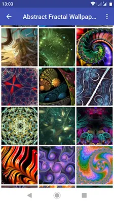 Abstract fractal Wallpapers android App screenshot 1